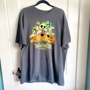 Walt Disney World 2009 Halloween Graphic T-Shirt Tee Disneyland Resort 2XL